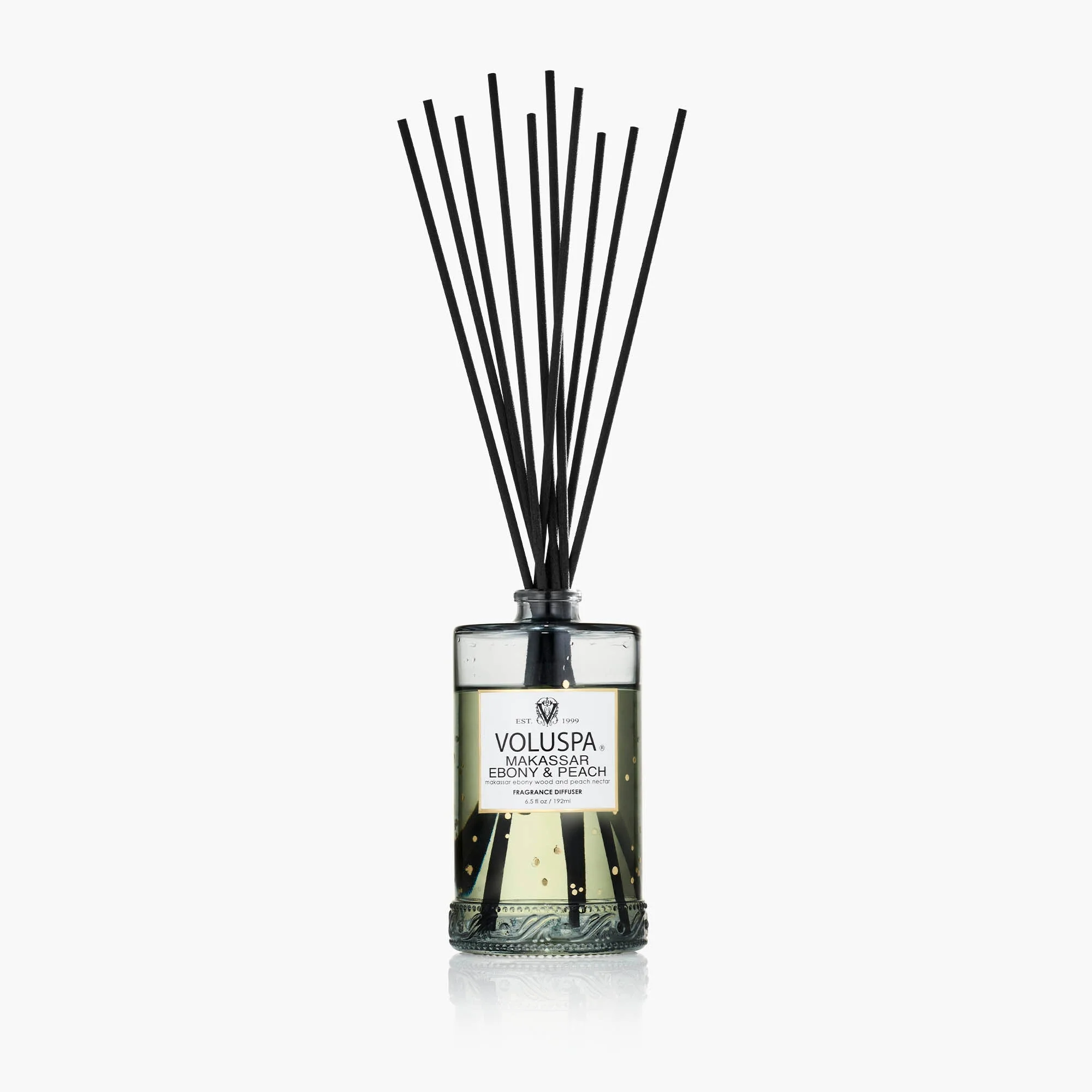 Makassar Ebony & Peach - Reed Diffuser