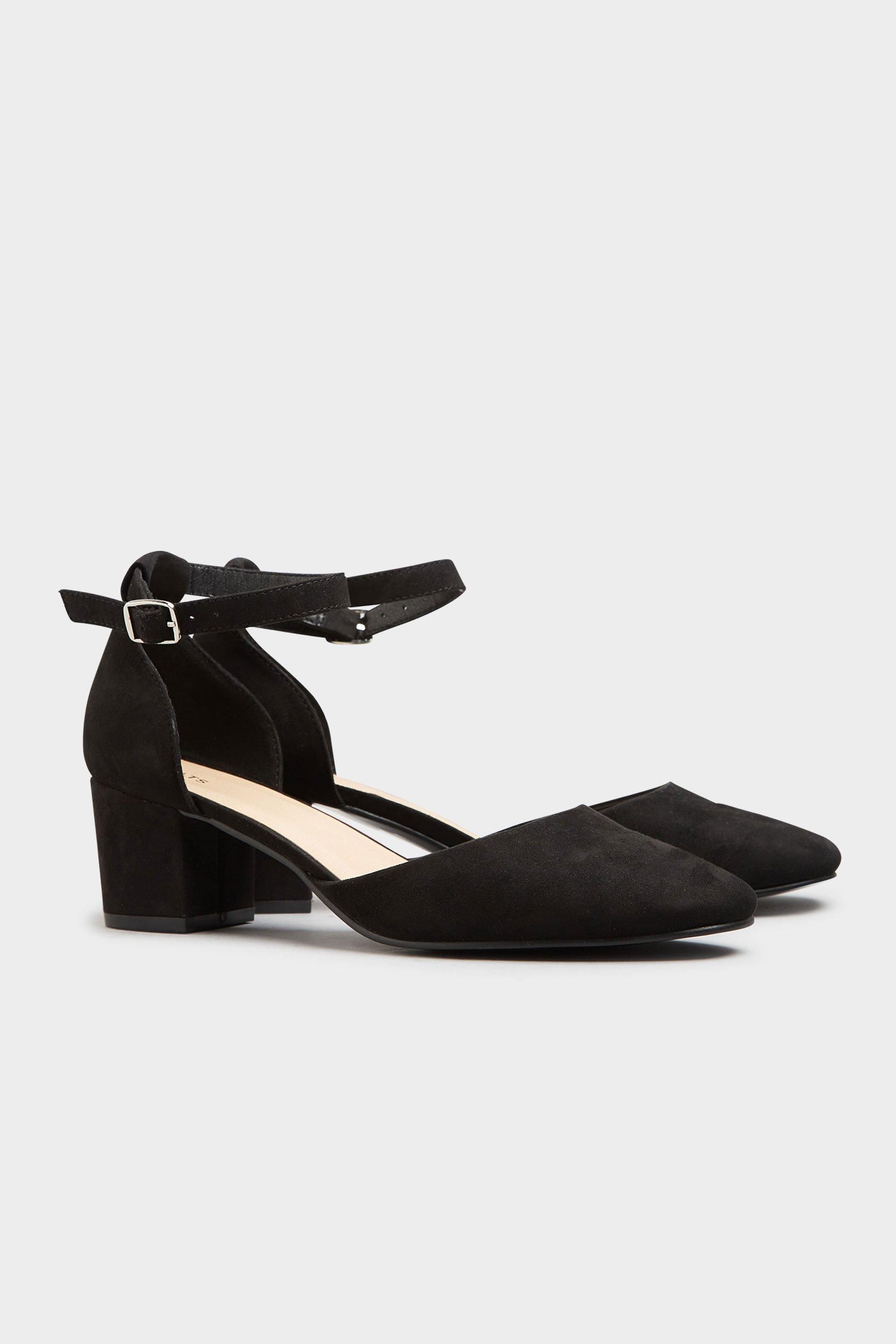 Long Tall Sally Block Heel Court Shoes