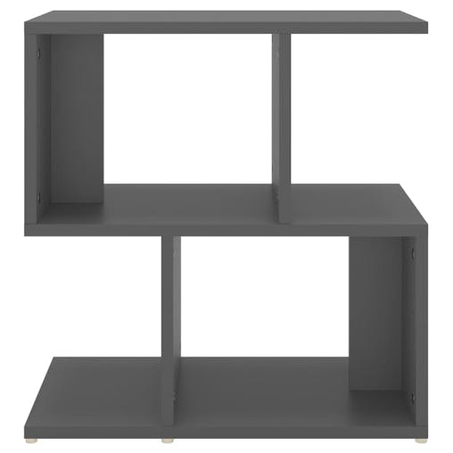 NNEVL Bedside Cabinets 2 pcs Grey 50x30x51.5 cm Chipboard