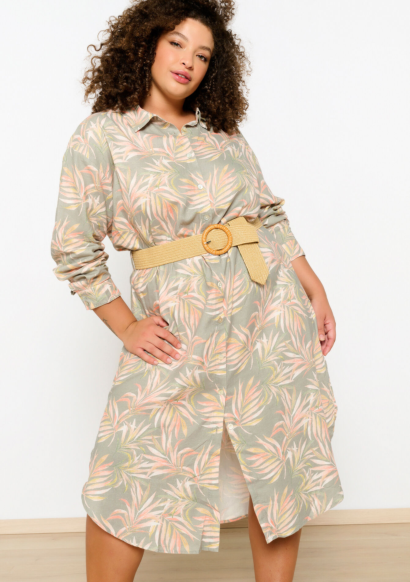 Hemdjurk met ceintuur