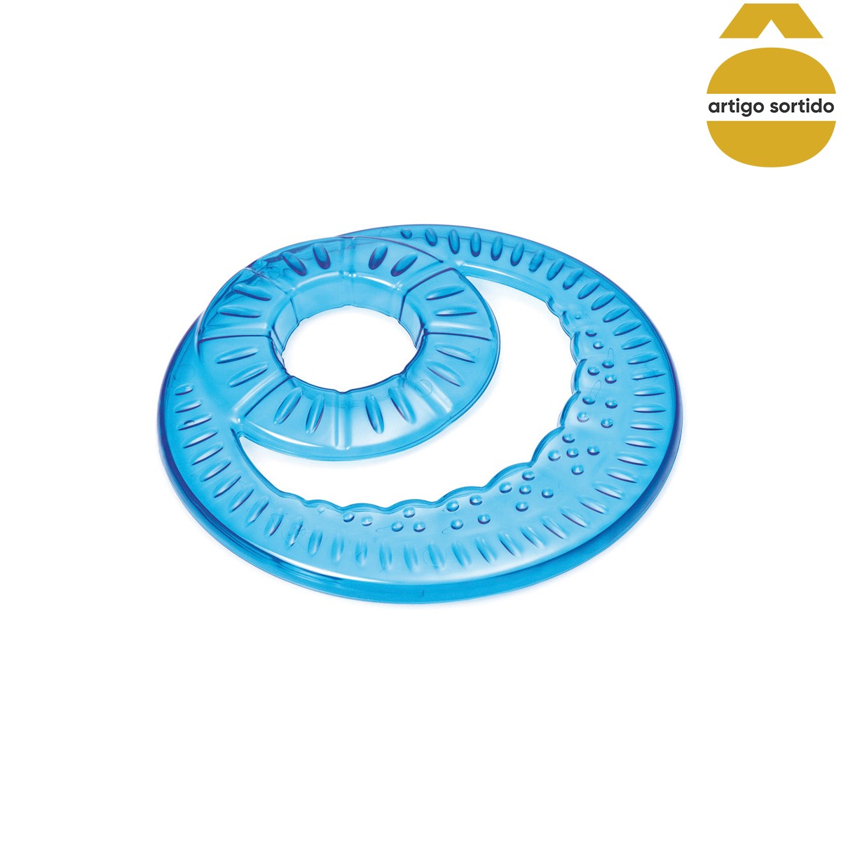 Disco voador flexível para cão 23,5cm