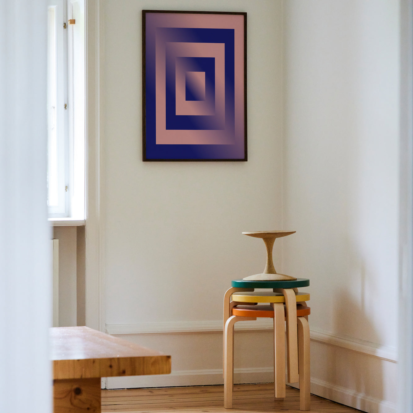 Paper Collective Absorb 06 Poster 50 x 70 cm - Purple / Blue