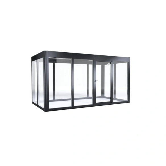 Gewächshaus »SunGarden Infinity 4.2«, BxHxT: 443 x 229 x 233 cm, anthrazit-metallic
