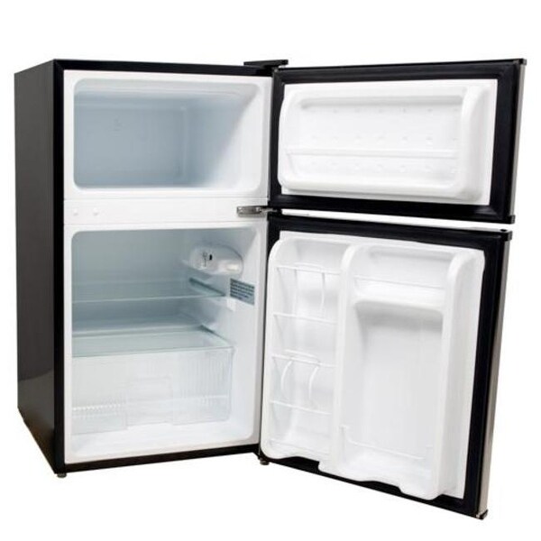 EdgeStar 19 Inch Wide 3.1 Cu. Ft. Energy Star Rated Fridge/Freezer - Stainless Steel