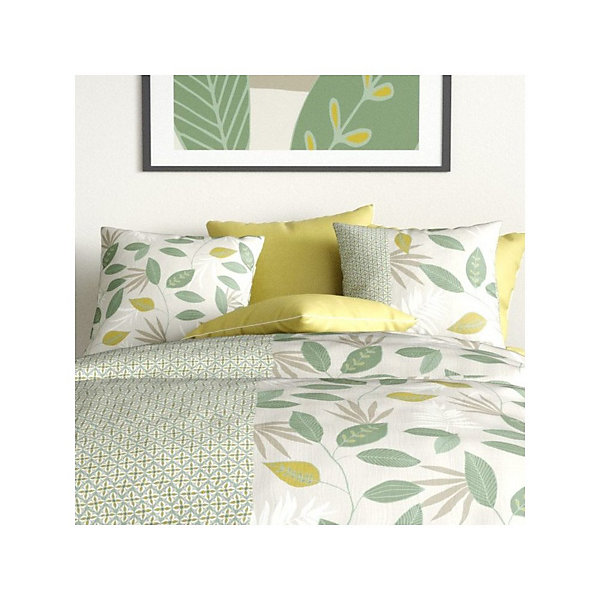 Housse de couette 240x220 ARECA   2 taies coton 57 fils