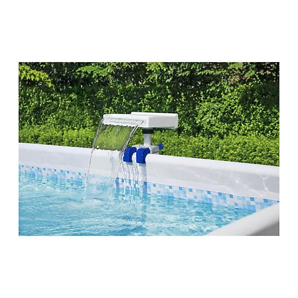 Bestway Cascade d'eau lumineuse LED pour piscine hors sol