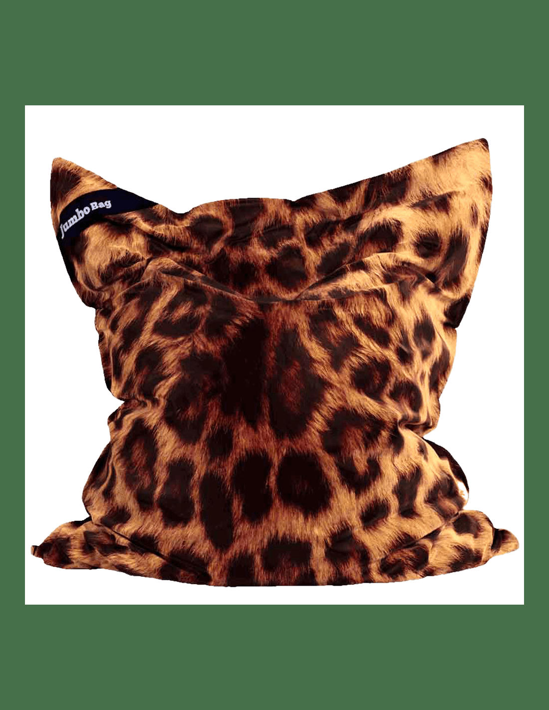 JUMBO PRINTED - Coussin géant d'intérieur en velours imprimé Léopard