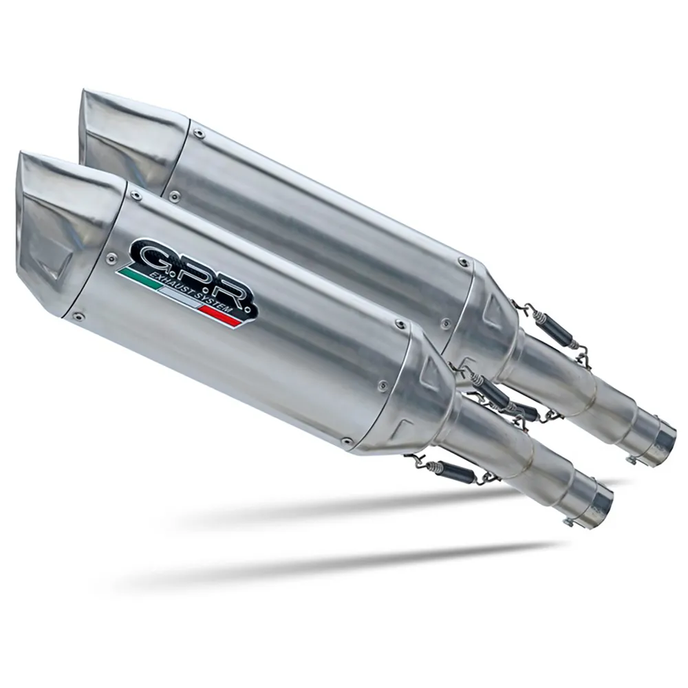 Gpr Exclusive Furore-X Inox Double Ducati Super Sport 900 SS 91-97 D.37.FXSC Homologated Slip On Muffler