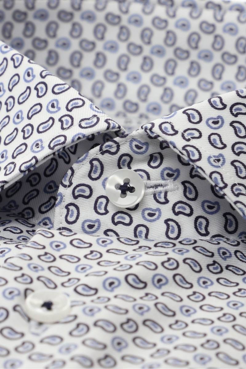 ETERNA Comfort Fit Hemd mittelblau, Bedruckt