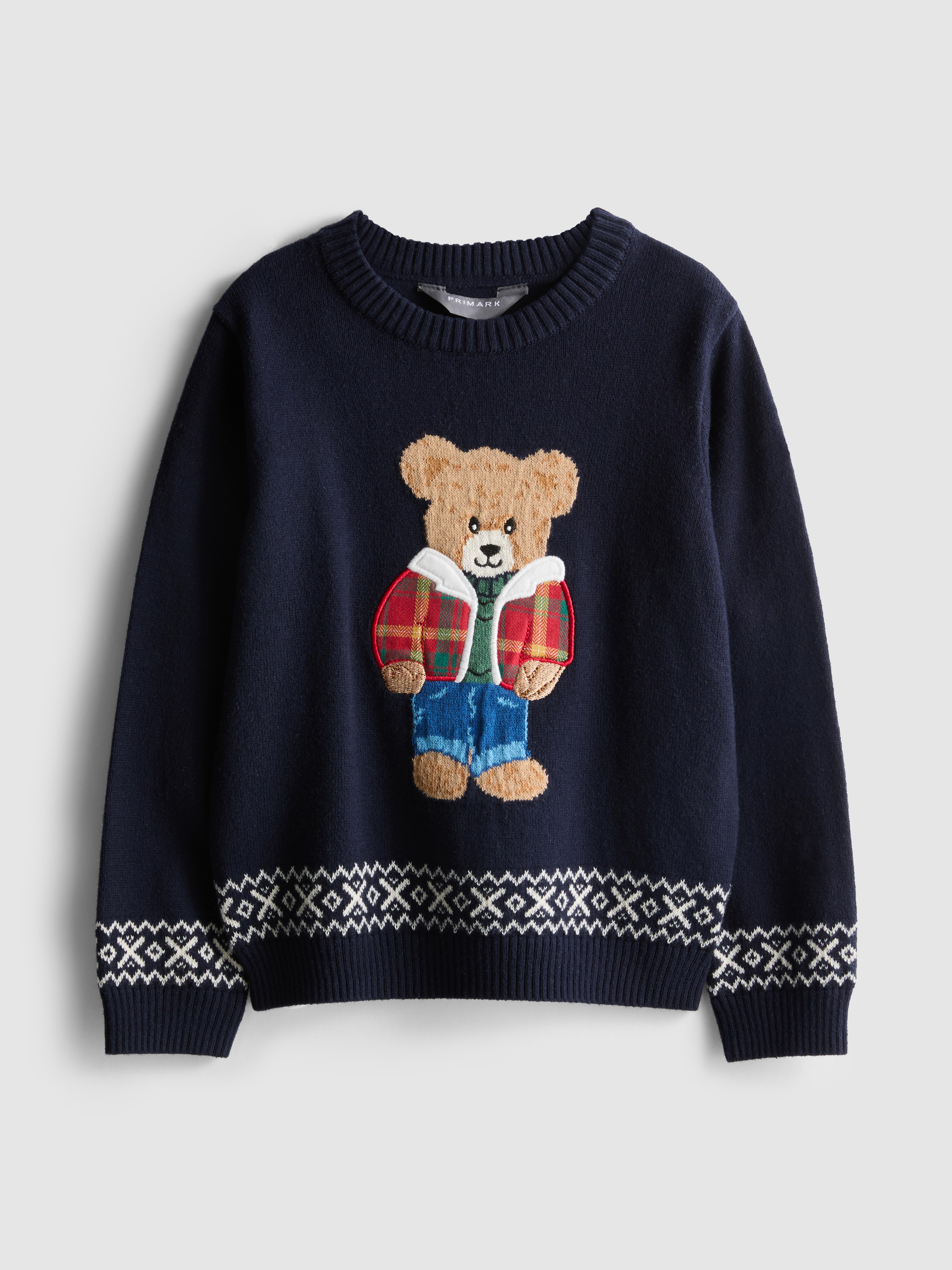 1.5-8yrs | Teddy Bear Sweater