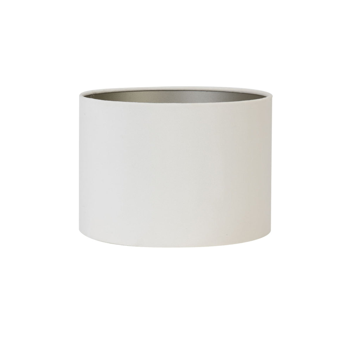 Light & Living lampenkap Velours - wit - Ø40cm