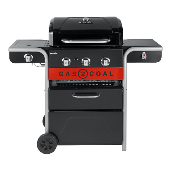 Pack barbecue hybride Gas2Coal 330   Housse - Char-Broil