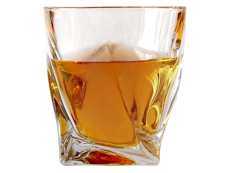 Komplet szklanek do whisky Quadro 6 szt. 340 ml