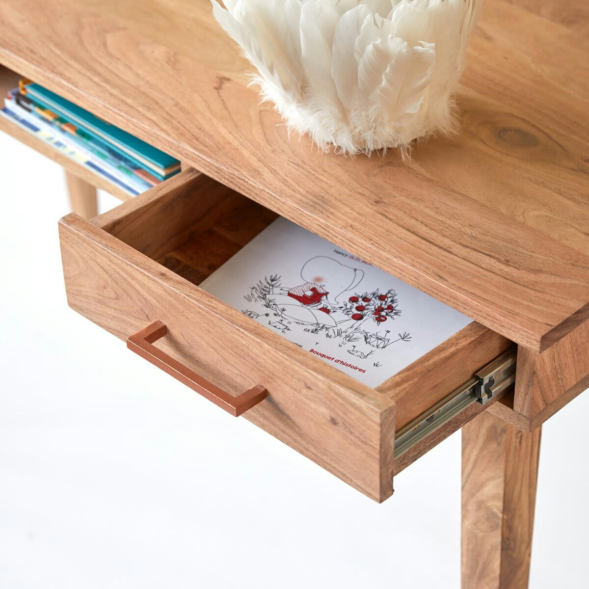 OSLO - Bureau enfant en acacia massif