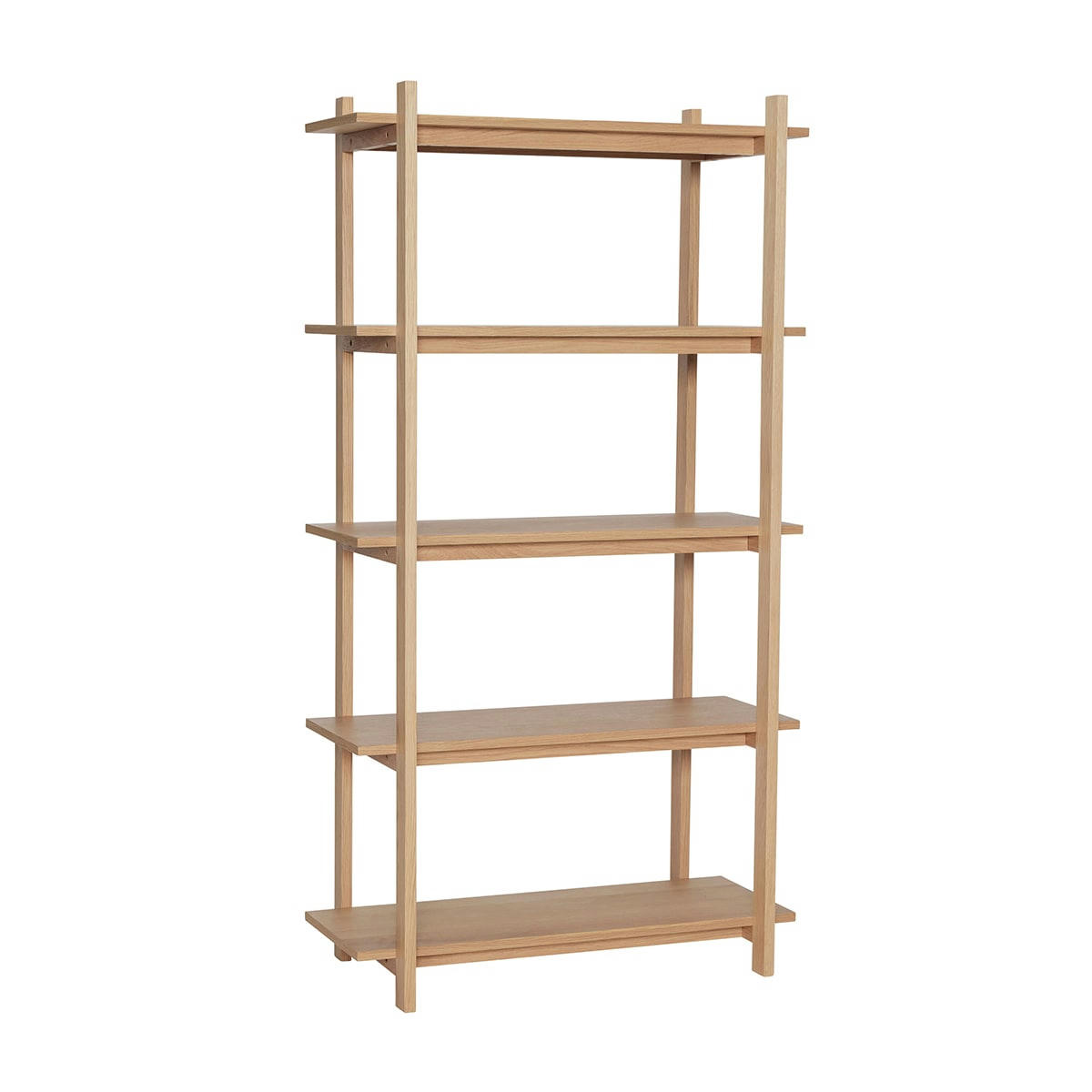 EPOCH - Étagère en placage de chêne et bois de chêne naturel