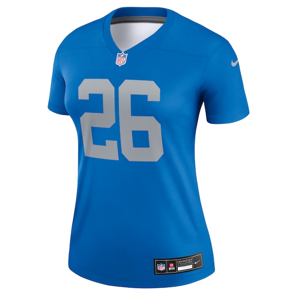 Jahmyr Gibbs Detroit Lions Nike Women's Alternate Legend Player Performance Top -  Blue
