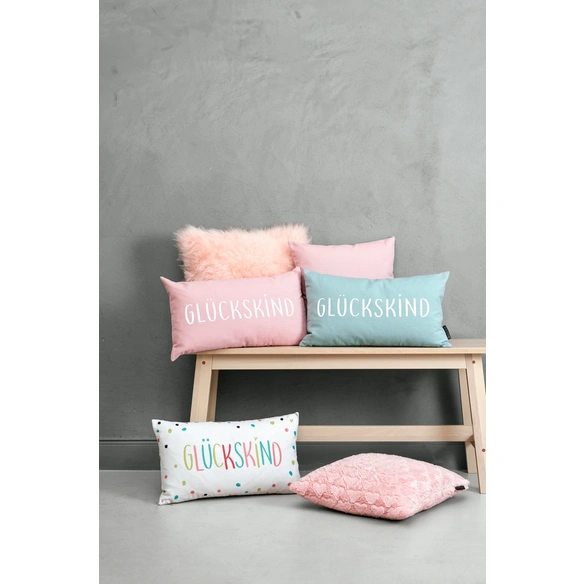 Kissen, (BxL): 30 x 50 cm, anthrazit