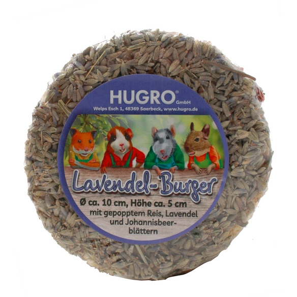 Nagersnack »Burger«, 120 g, Reis/Kräuter/Karotte