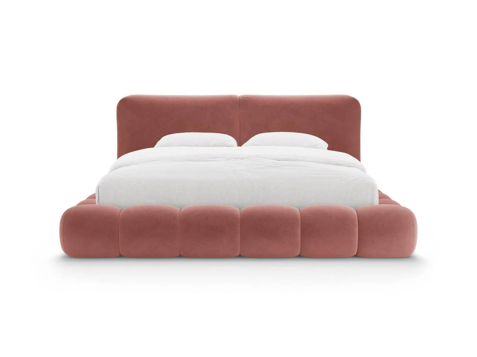 Bedframe Solange velvet 140 x 200 met opbergruimte