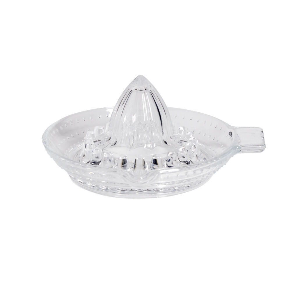 Presse citron en verre Ø13xH6,5cm