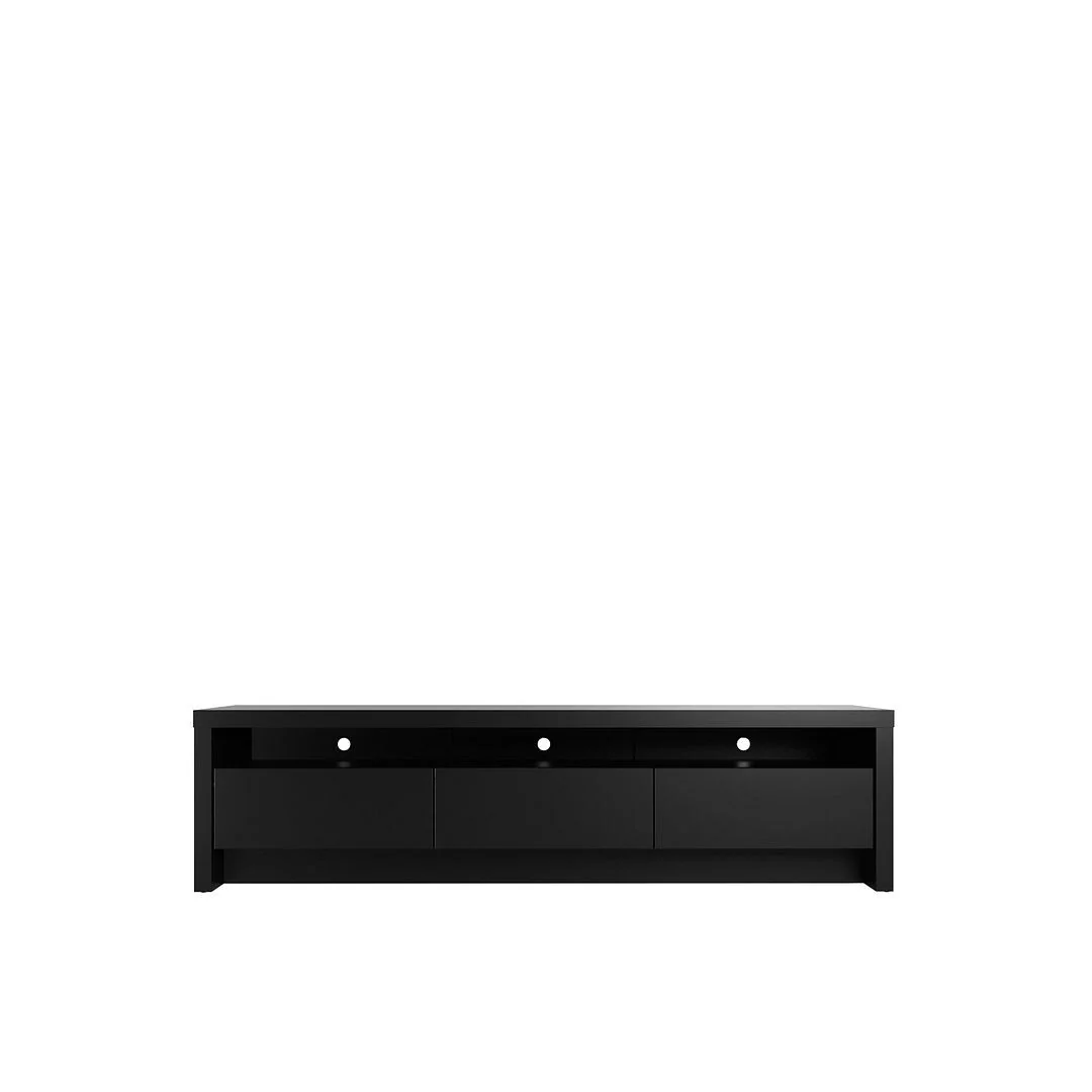 Manhattan Comfort Sylvan 70.86 In. Storage Media Cabinet Console