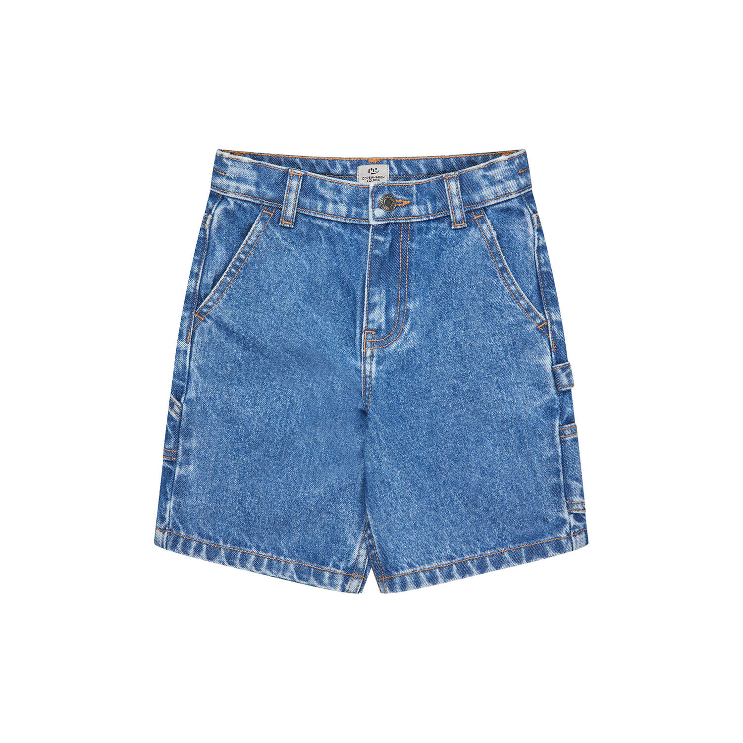 Denim Cargo Shorts