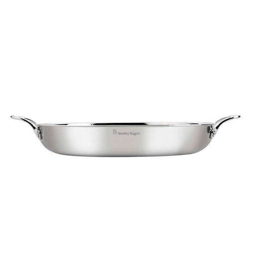 Stanley Rogers Matrix 36cm Non-Stick Round Roasting Pan