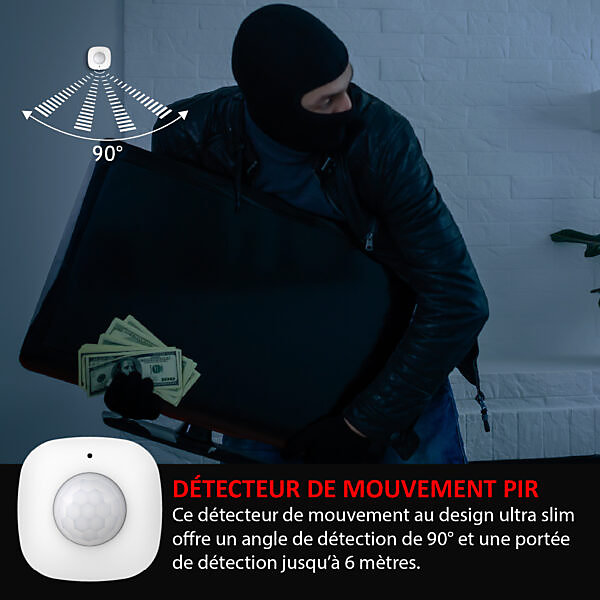 Détecteur de Mouvement pour alarme 868Mhz KYF-ALARM-009