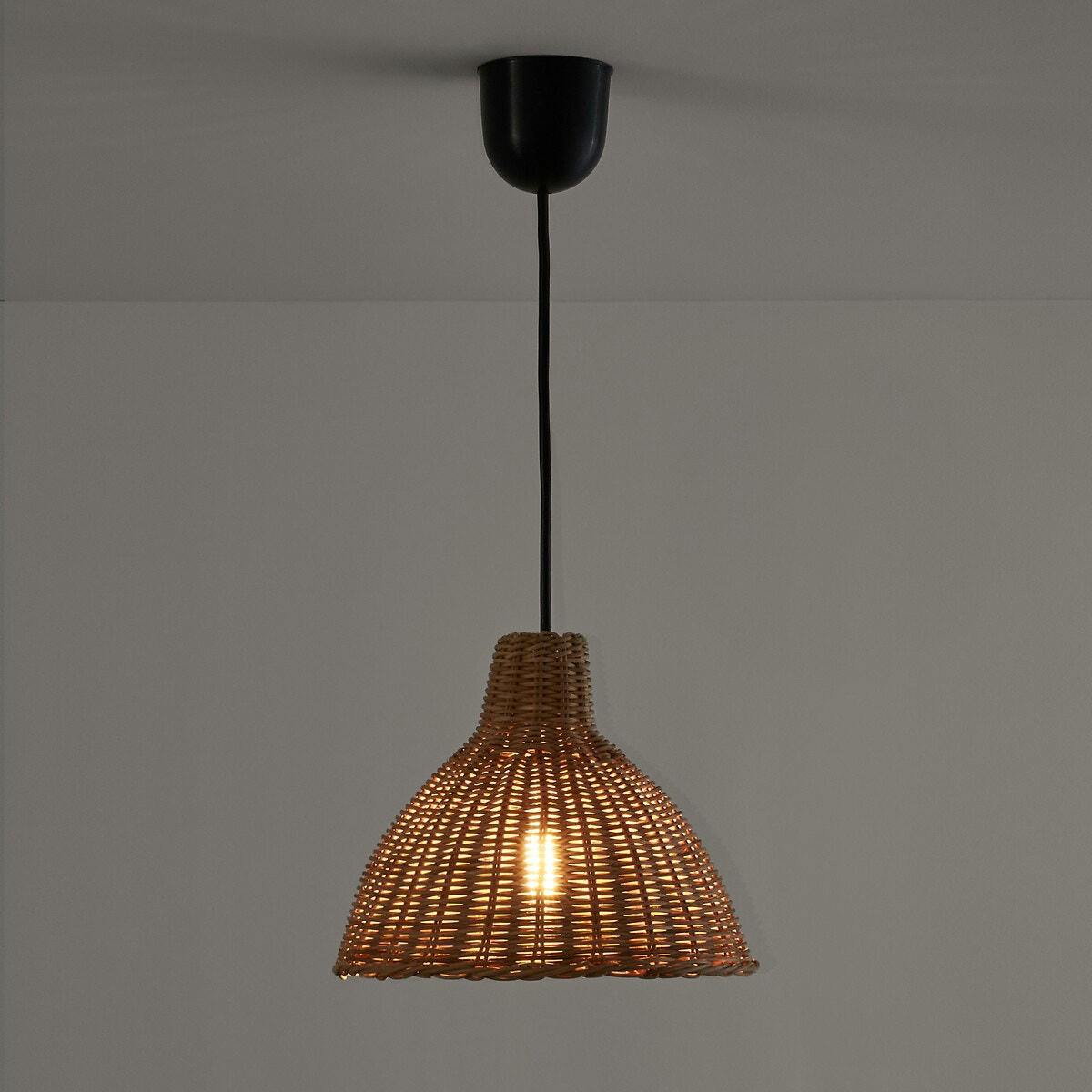 Suspension en rotin Ø22 cm, Alaya
