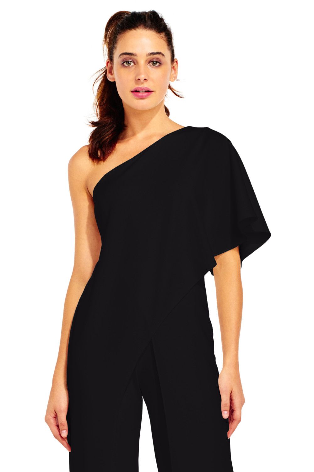 Adrianna Papell One Shoulder Jumpsuit