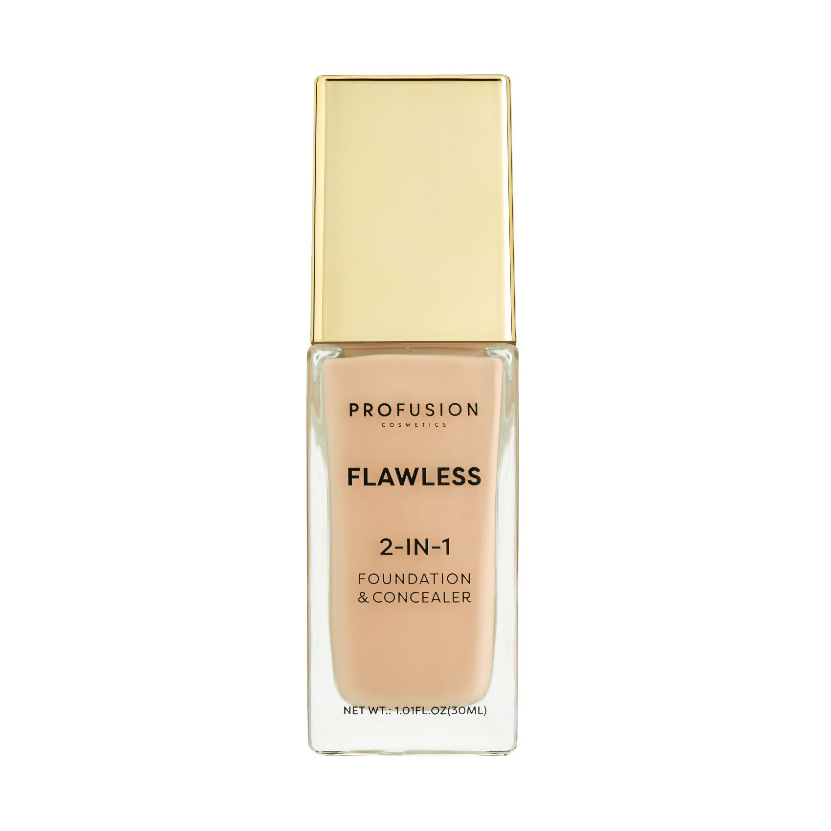 Profusion Cosmetics Flawless 2-in-1 Foundation & Concealer Honey