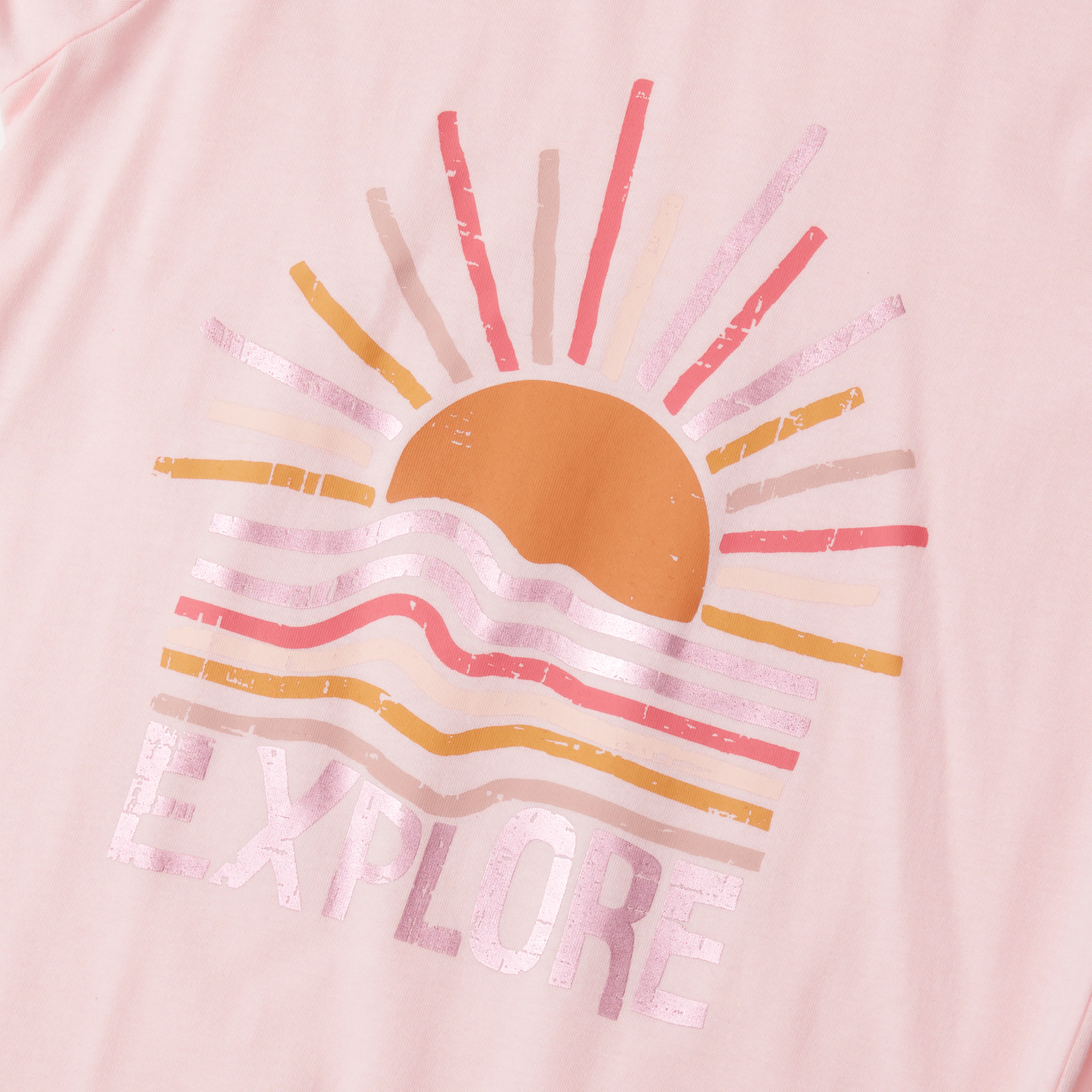 Girls Graphic Long Sleeve Tee