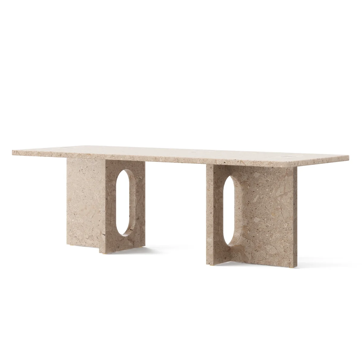 Audo - Androgyne Lounge Table, 120 x 45 cm, sand