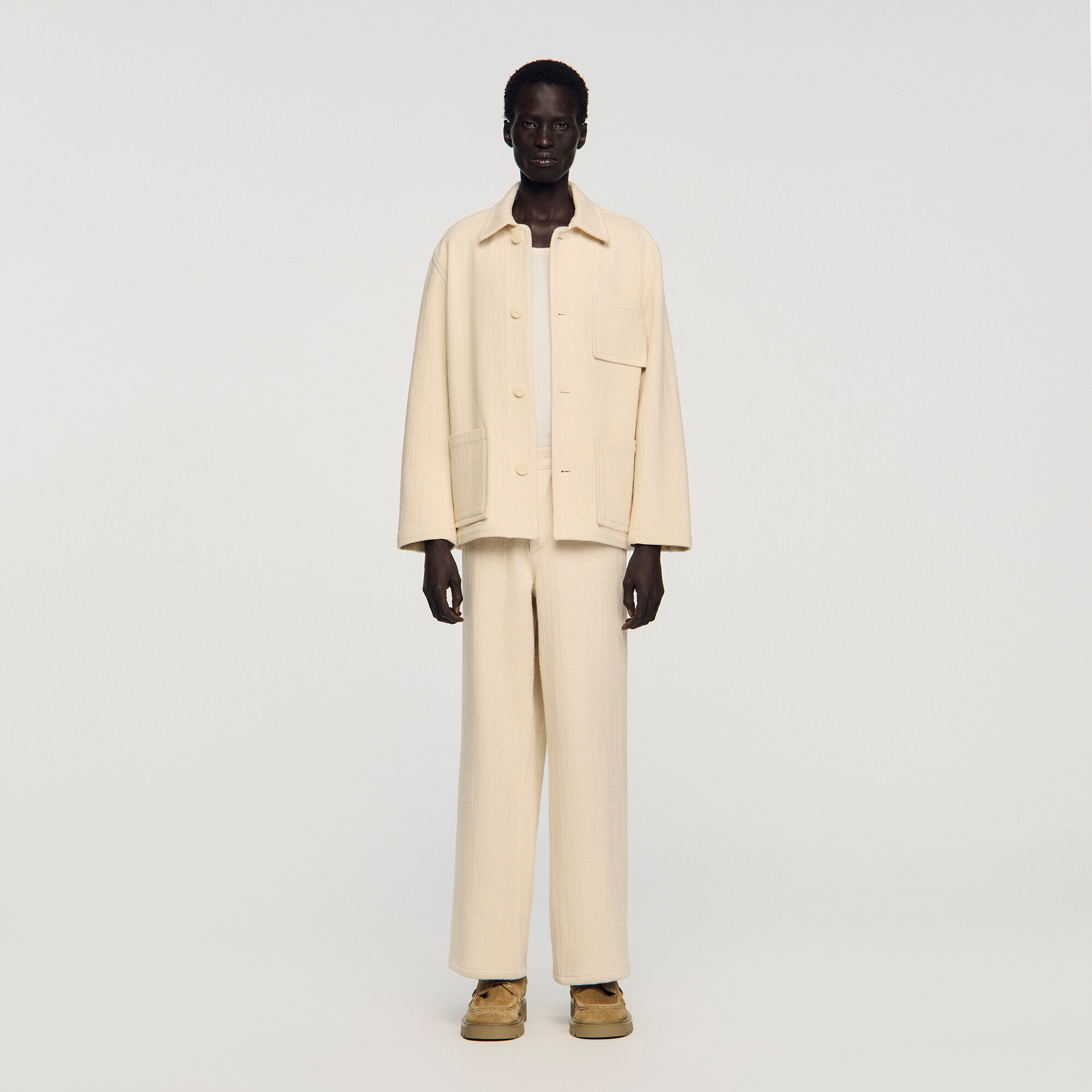Blouson worker en coton