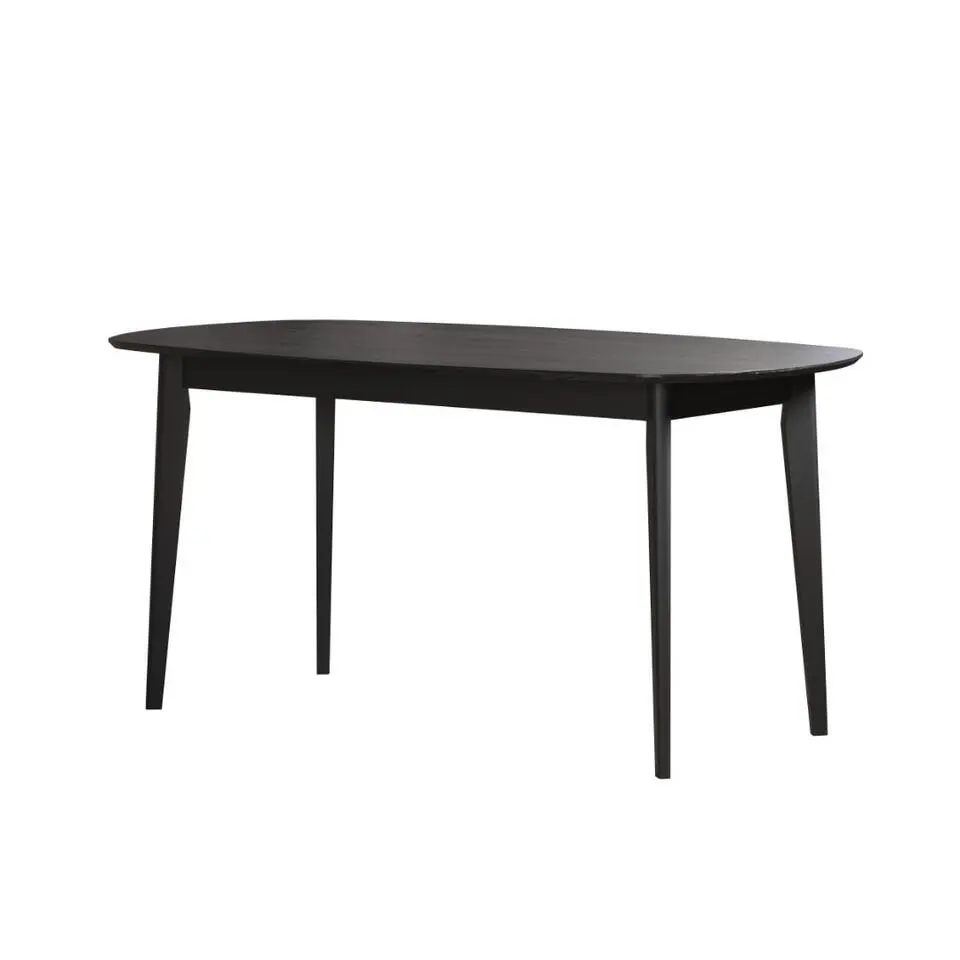 Hioshop Ronin eetkamertafel 90x160cm ask decor zwart