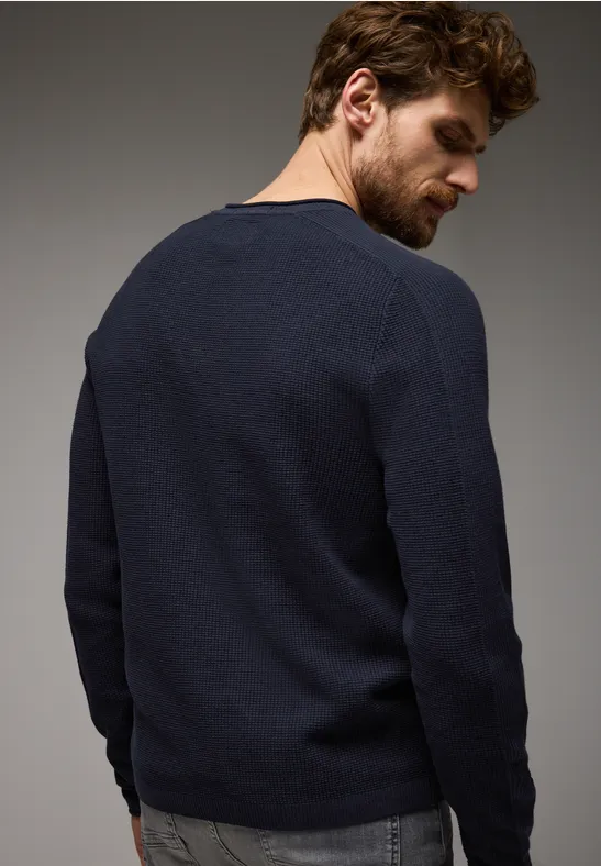 Pullover mit feiner Struktur