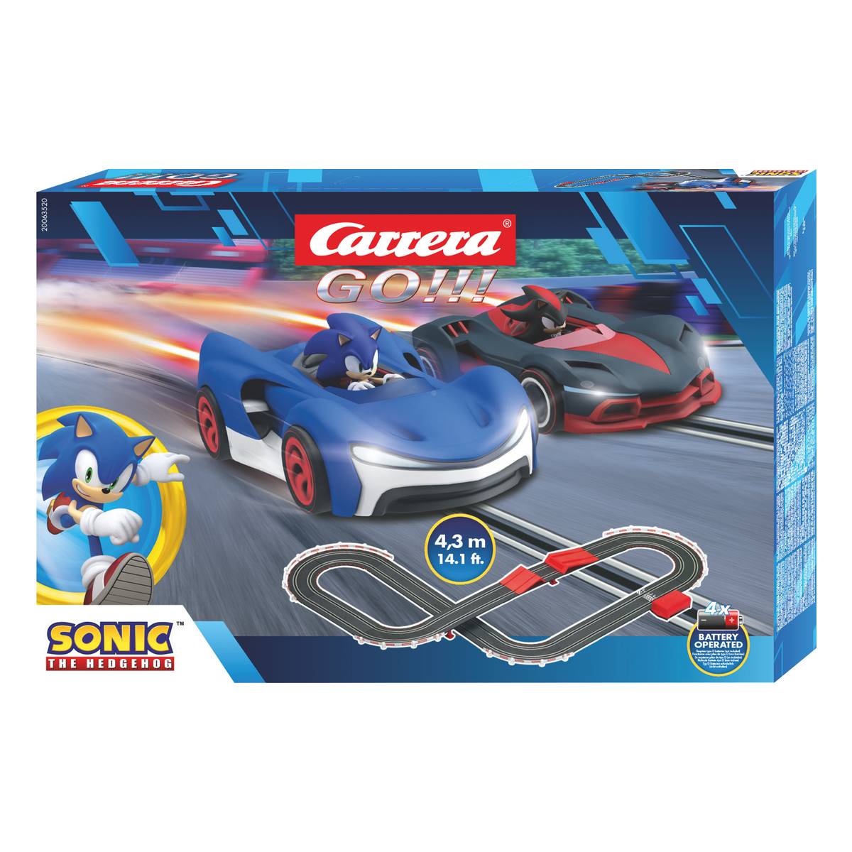 Carrera GO!!! Sonic the Hedgehog and Shadow Set