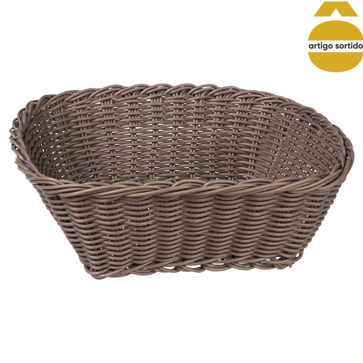 Cesto de pão quadrado 8x23x23cm