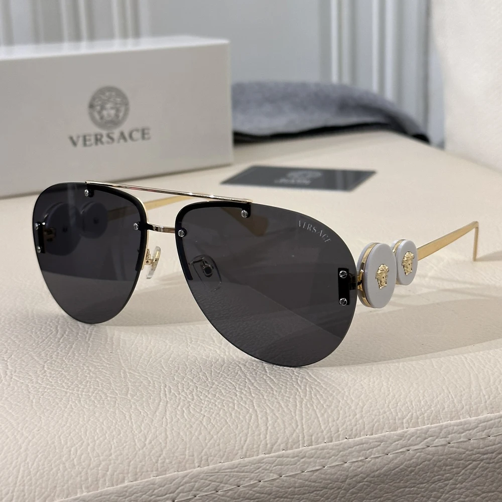 Versace  Rimless Sunglasses