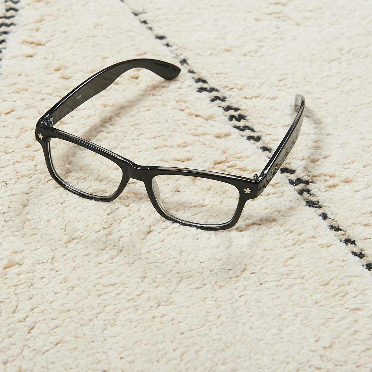 COTCOLA - Tapis moderne en coton ecru 120x170