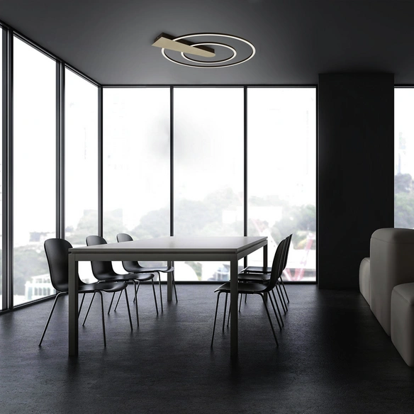 LED-Wand- und Deckenleuchte »NICO DUO«, Breite: 55 cm, 28 W, 230 V
