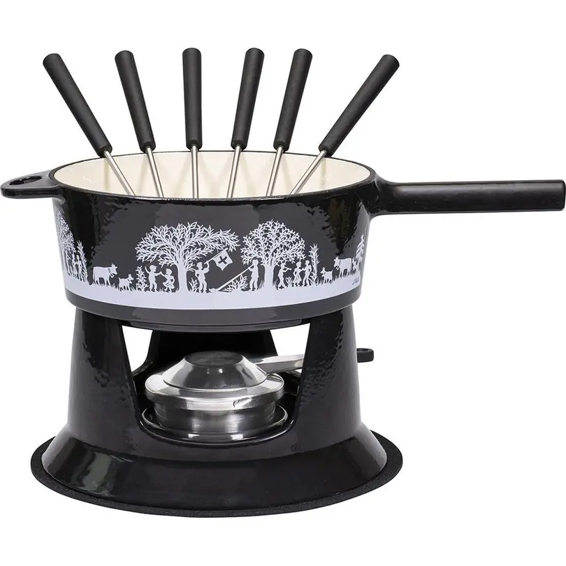 Fondue-Set 10-teilig Bergchilbi