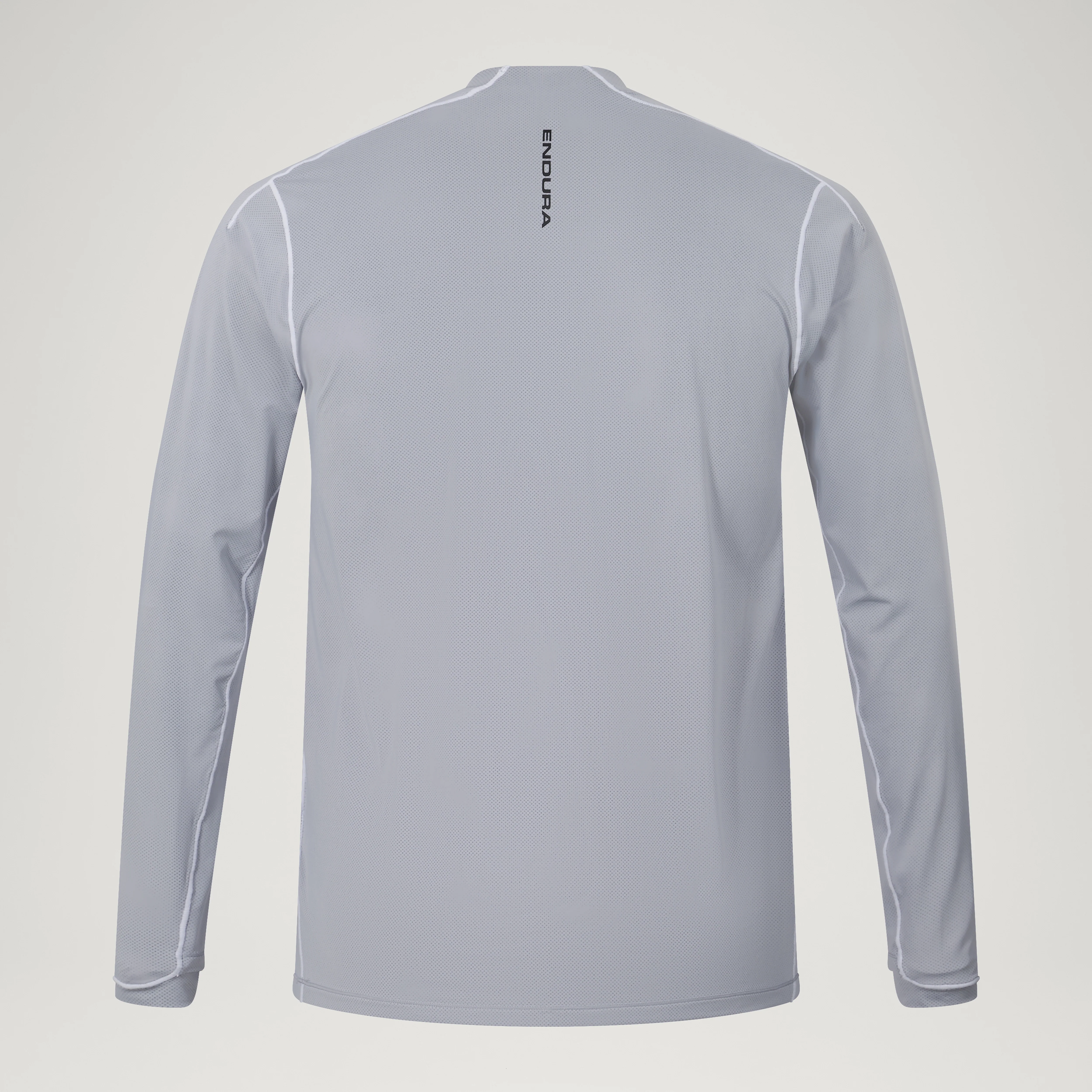 Men's AllTrack Rout L/S Tech Tee - Aluminium