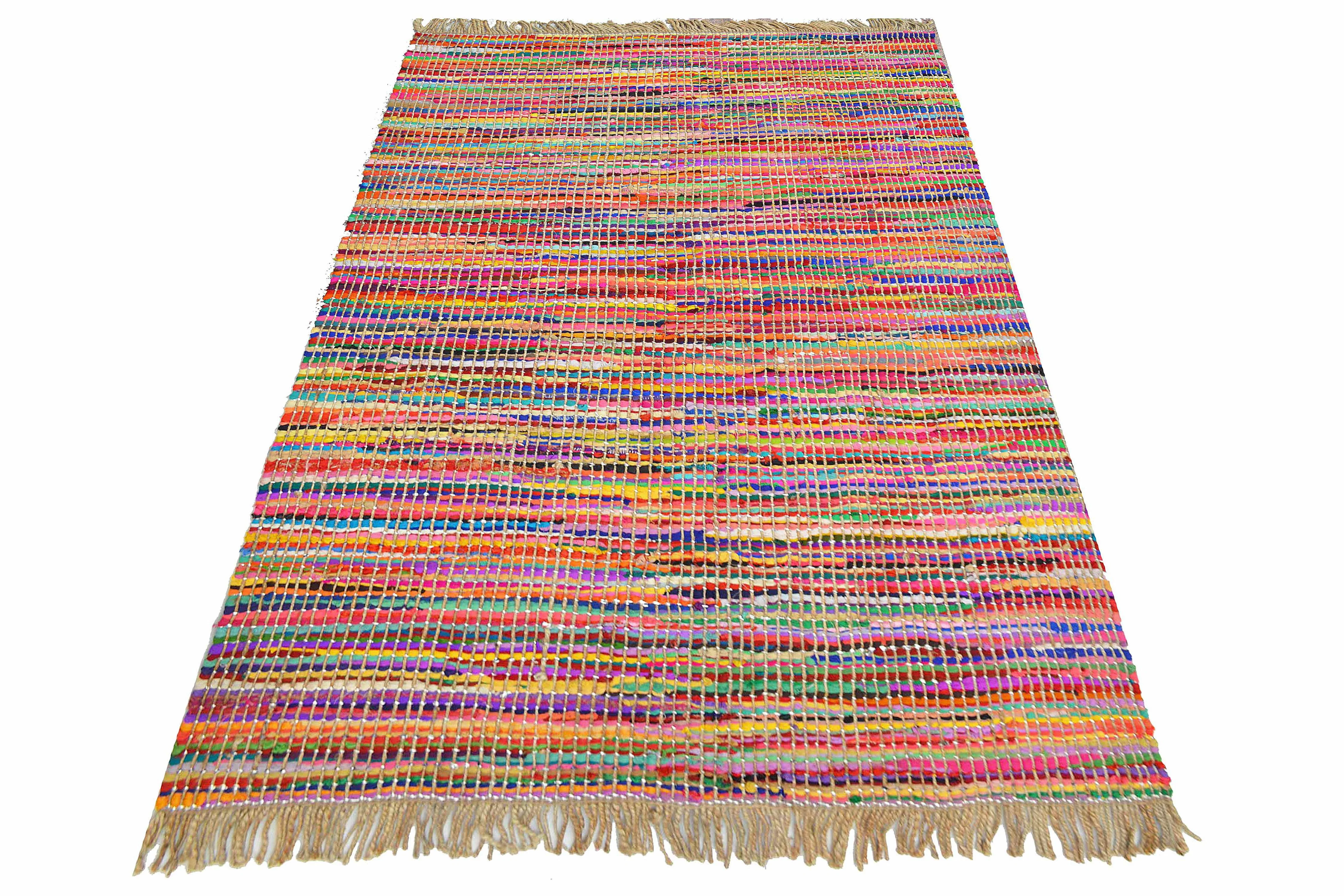 Vloerkleed Oklahoma jute handgeweven