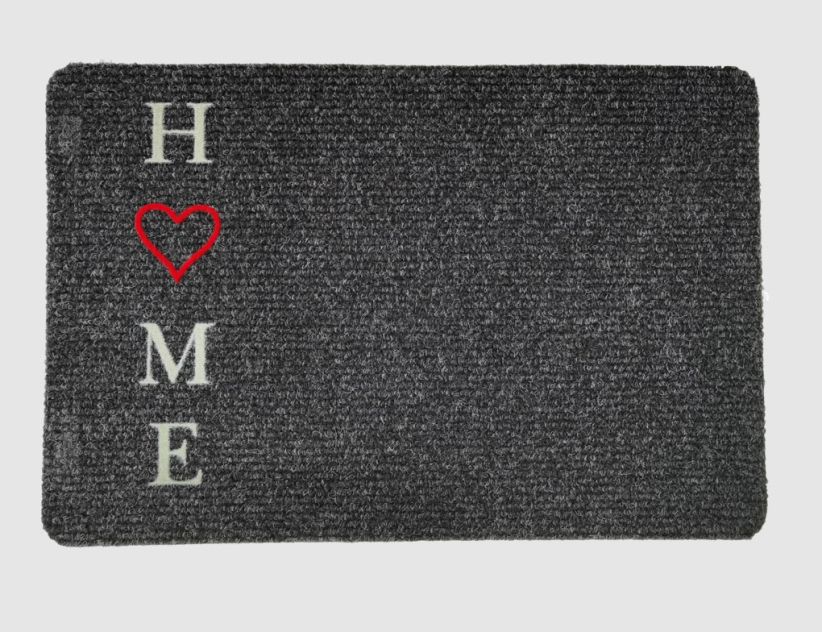 Fußmatte Home anthrazit