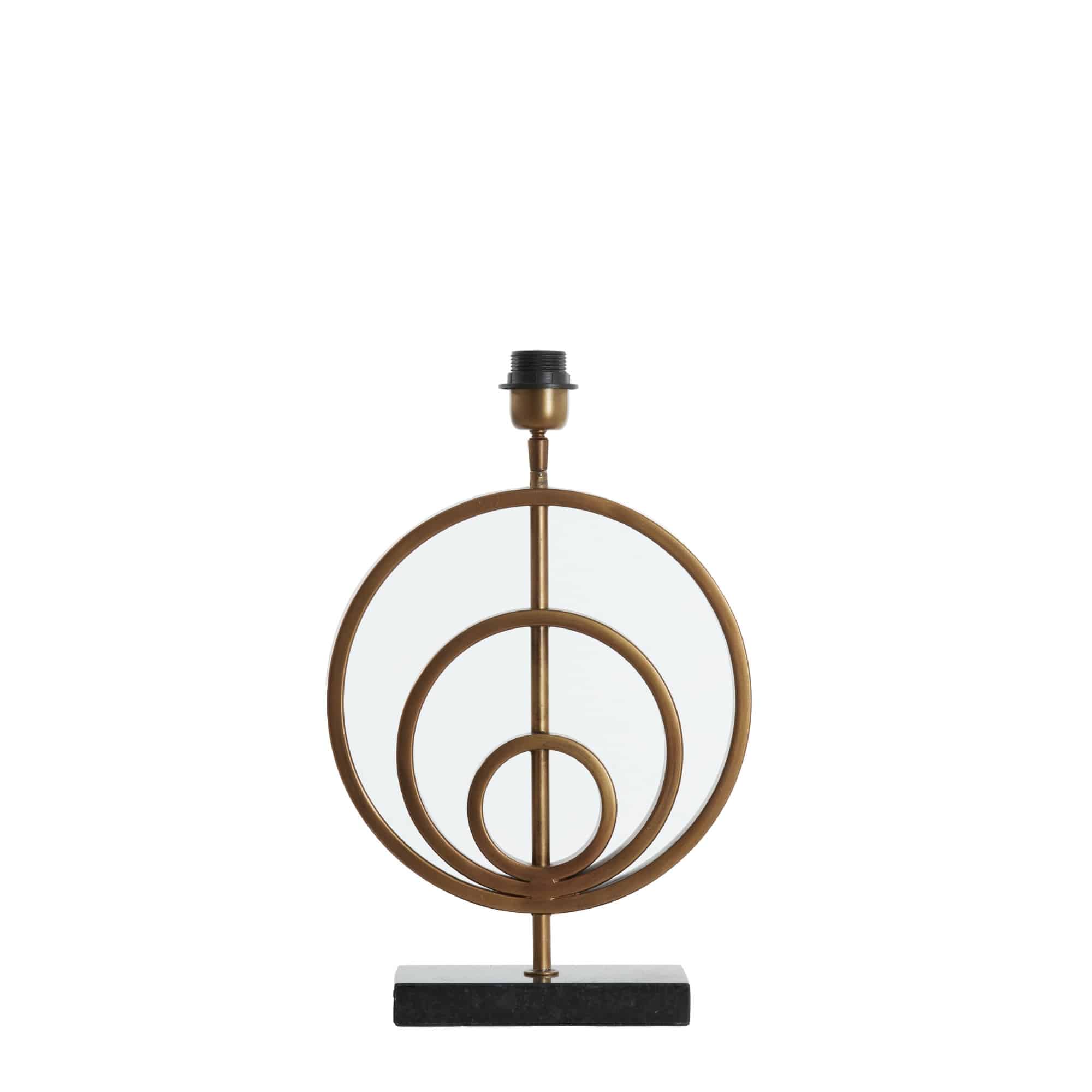 Light & Living lampvoet Cassel - brons - 30x9x41cm