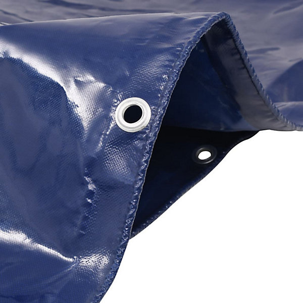 Bâche 650 g m² 1,5 x 10 m Bleu