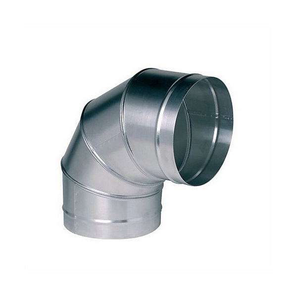 Coude VMC 90 acier galvanisé pour gaines ventilation - Diamètre (mm) 250