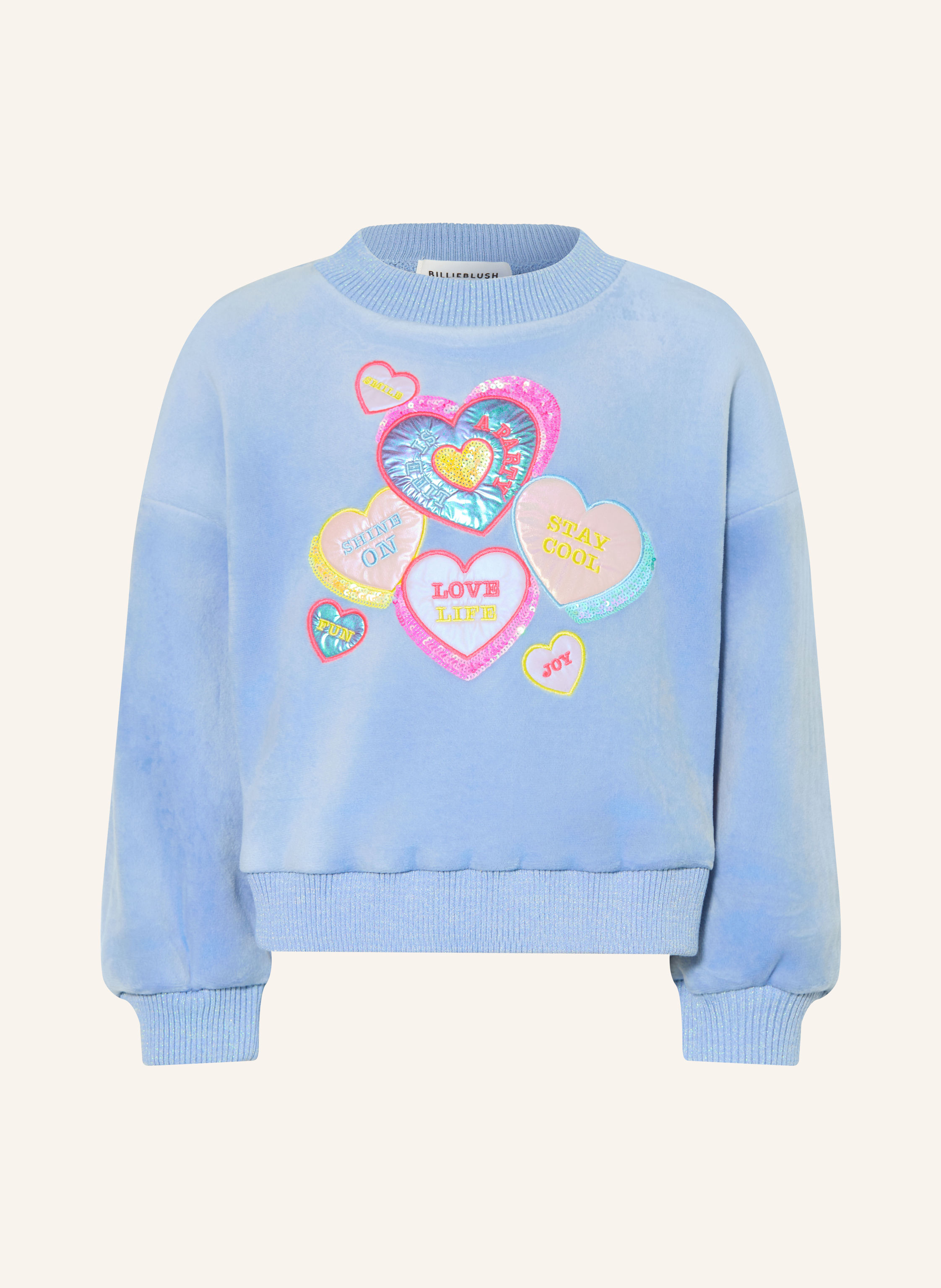 Billieblush Sweatshirt mit Pailetten