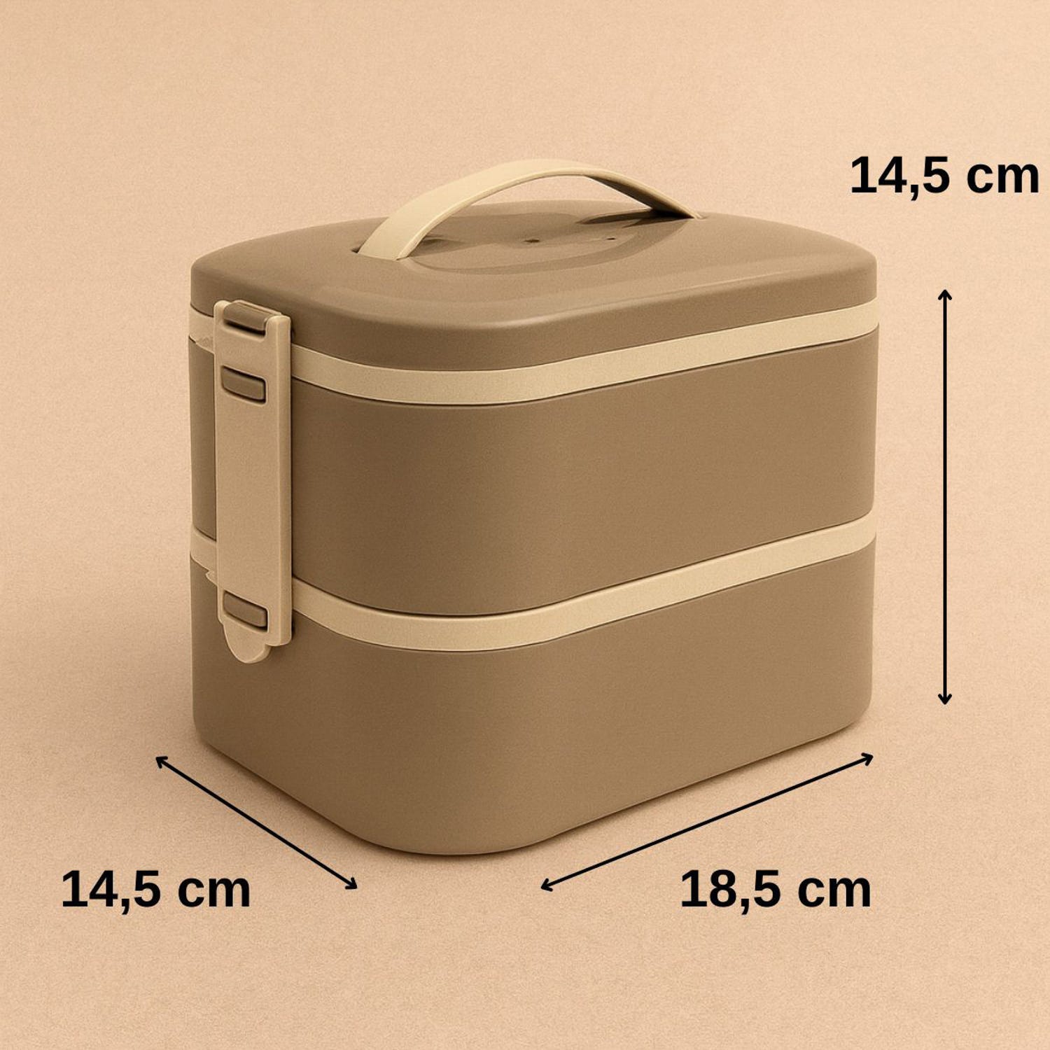 Porta pranzo grigio